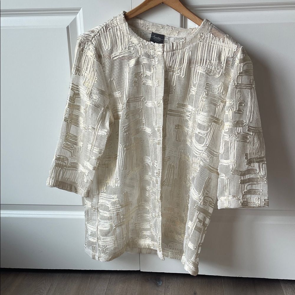 Elegant Cream Women's jacket